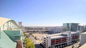 Weather camera view of Minute Maid Park.