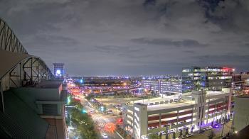 Weather camera view of Minute Maid Park.