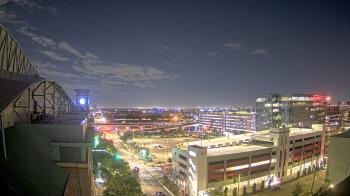 Weather camera view of Minute Maid Park.