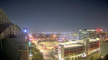 Weather camera view of Minute Maid Park.