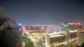 Weather camera view of Minute Maid Park.