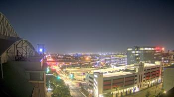 Weather camera view of Minute Maid Park.