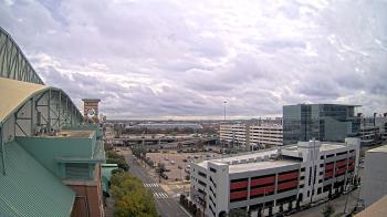 Weather camera view of Minute Maid Park.