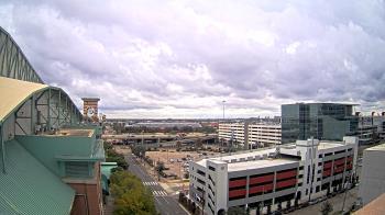 Weather camera view of Minute Maid Park.