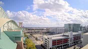 Weather camera view of Minute Maid Park.