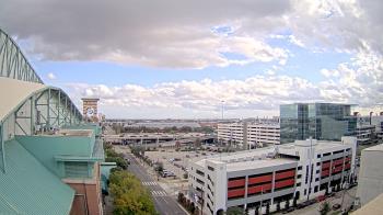Weather camera view of Minute Maid Park.