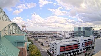 Weather camera view of Minute Maid Park.