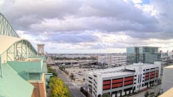 Weather camera view of Minute Maid Park.