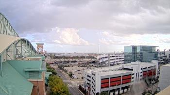 Weather camera view of Minute Maid Park.