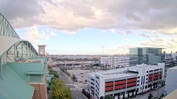 Weather camera view of Minute Maid Park.