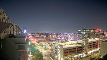 Weather camera view of Minute Maid Park.