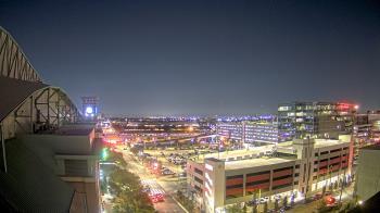 Weather camera view of Minute Maid Park.