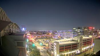 Weather camera view of Minute Maid Park.