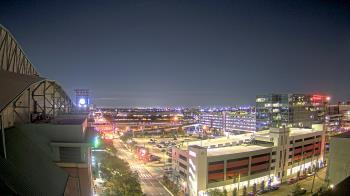 Weather camera view of Minute Maid Park.