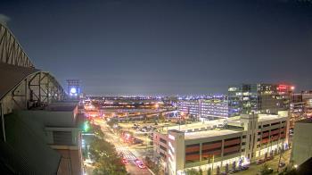 Weather camera view of Minute Maid Park.