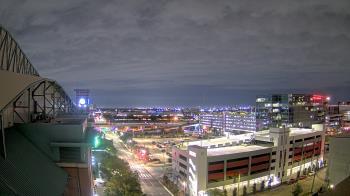 Weather camera view of Minute Maid Park.