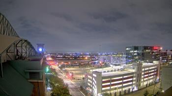 Weather camera view of Minute Maid Park.