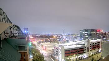 Weather camera view of Minute Maid Park.