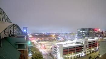 Weather camera view of Minute Maid Park.