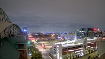 Weather camera view of Minute Maid Park.