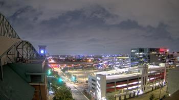 Weather camera view of Minute Maid Park.