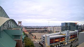 Weather camera view of Minute Maid Park.