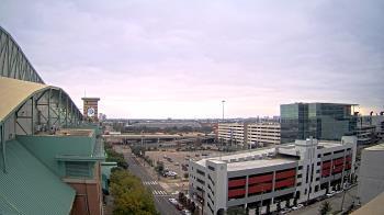 Weather camera view of Minute Maid Park.