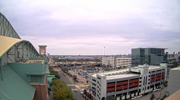 Weather camera view of Minute Maid Park.