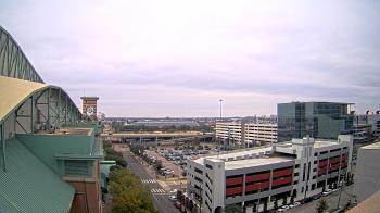 Weather camera view of Minute Maid Park.