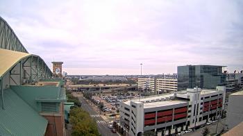 Weather camera view of Minute Maid Park.