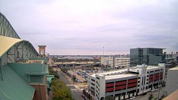 Weather camera view of Minute Maid Park.