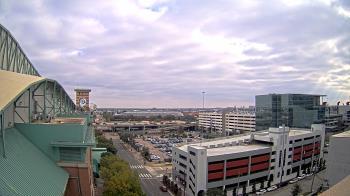 Weather camera view of Minute Maid Park.
