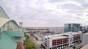 Weather camera view of Minute Maid Park.