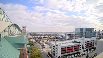 Weather camera view of Minute Maid Park.