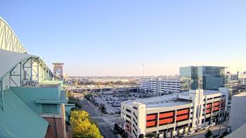 Weather camera view of Minute Maid Park.