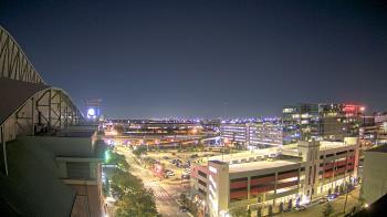 Weather camera view of Minute Maid Park.