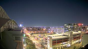 Weather camera view of Minute Maid Park.