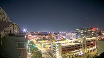 Weather camera view of Minute Maid Park.