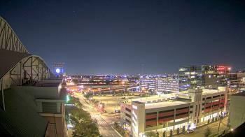 Weather camera view of Minute Maid Park.