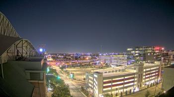 Weather camera view of Minute Maid Park.