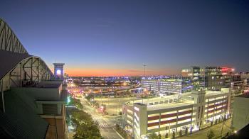 Weather camera view of Minute Maid Park.