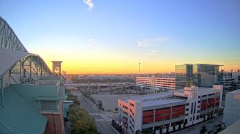 Weather camera view of Minute Maid Park.