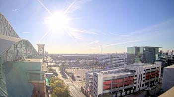 Weather camera view of Minute Maid Park.