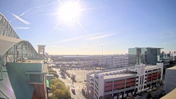 Weather camera view of Minute Maid Park.