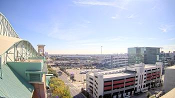 Weather camera view of Minute Maid Park.