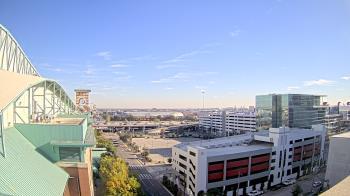 Weather camera view of Minute Maid Park.