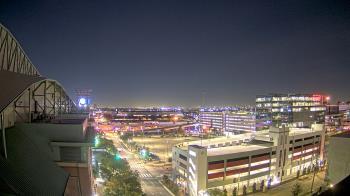 Weather camera view of Minute Maid Park.