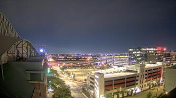 Weather camera view of Minute Maid Park.