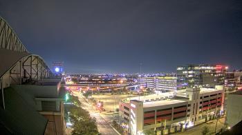 Weather camera view of Minute Maid Park.