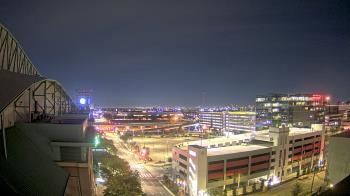 Weather camera view of Minute Maid Park.